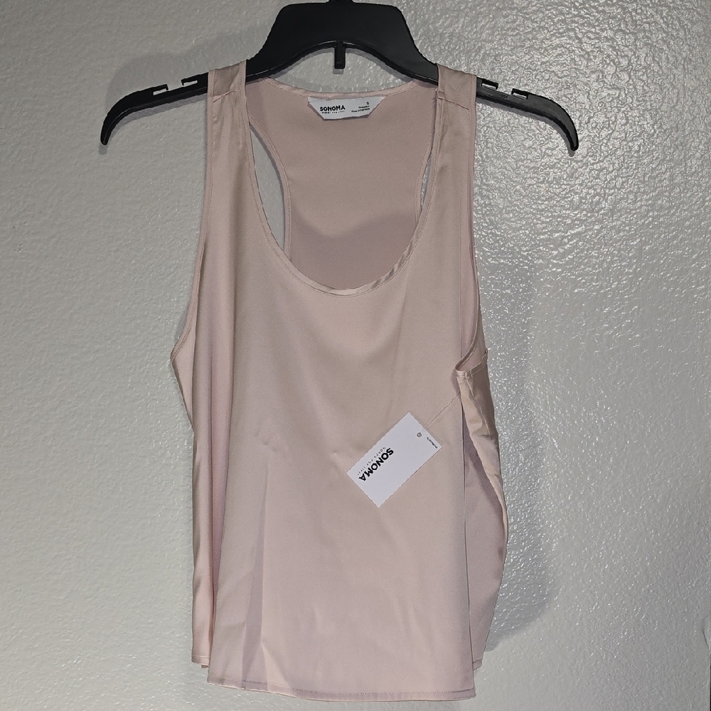 Sonoma Women's Light Pink Tank Top